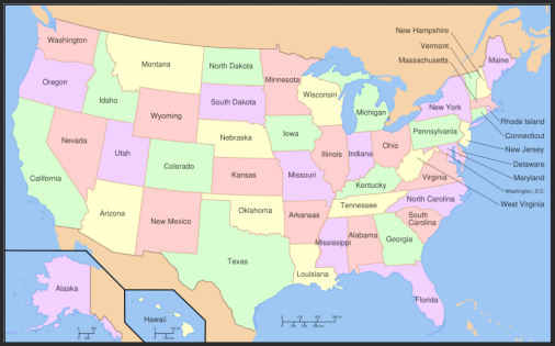 map usa