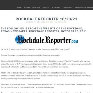 Rockdale Reporter Article Screenshot